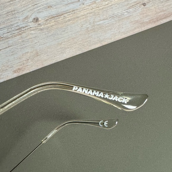 Silver Frame Cop Style Panama Jack aviator sunglasses GUC - Picture 4 of 5